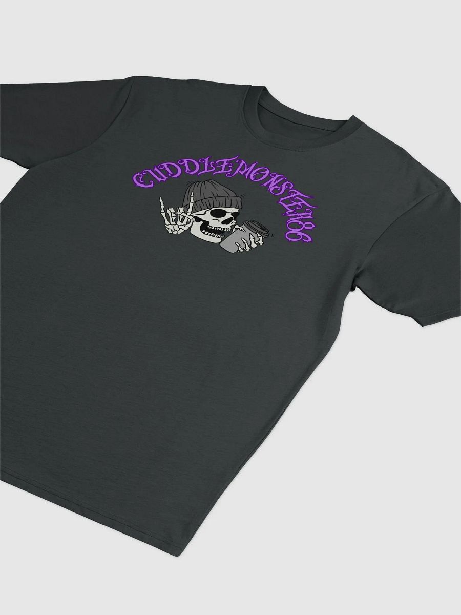 Skull Coffee Purple Tee product image (8)