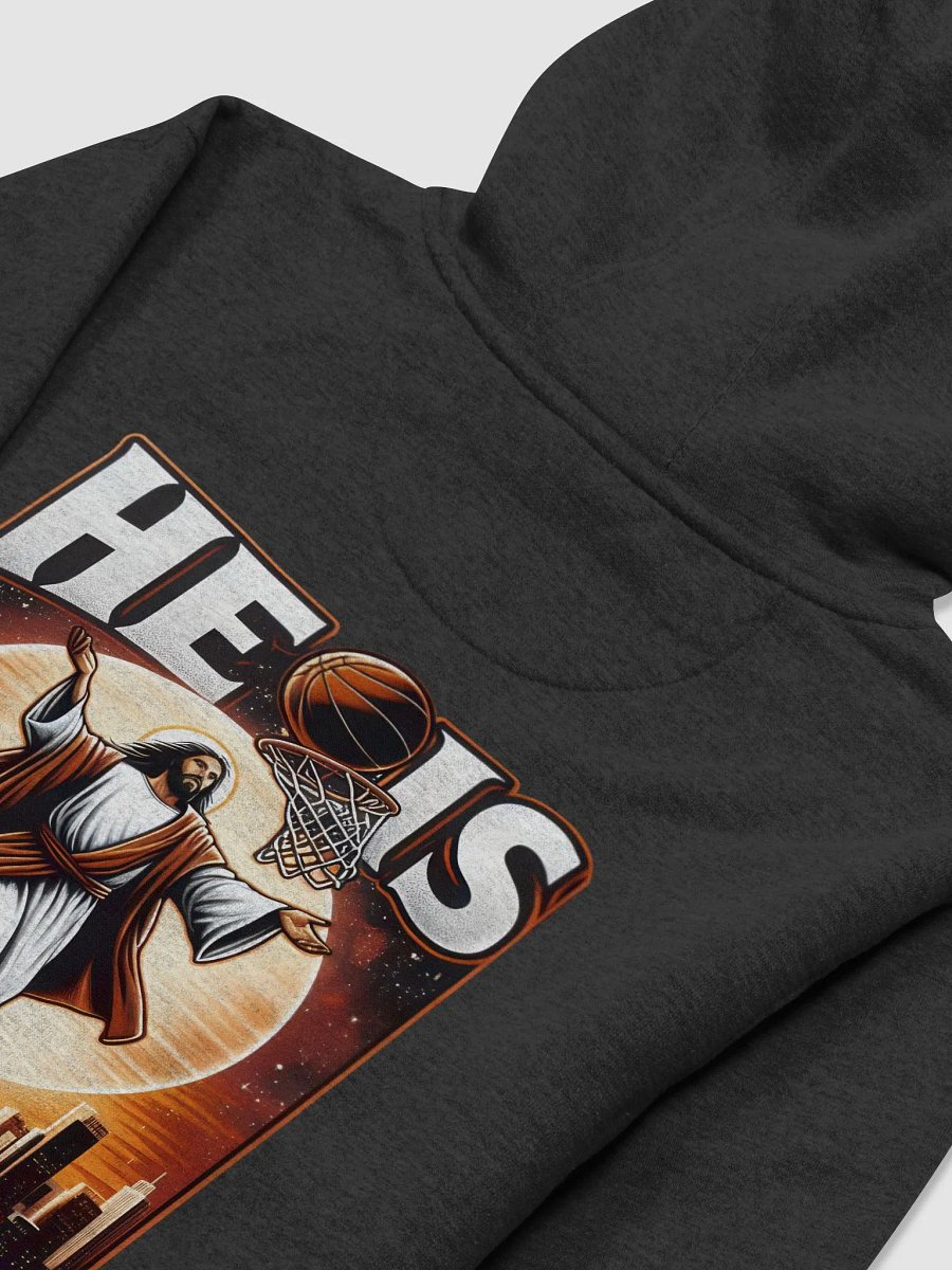 He Is Risen Hoodie: Jesus basketball Shirt | Christian Hoodies product image (3)