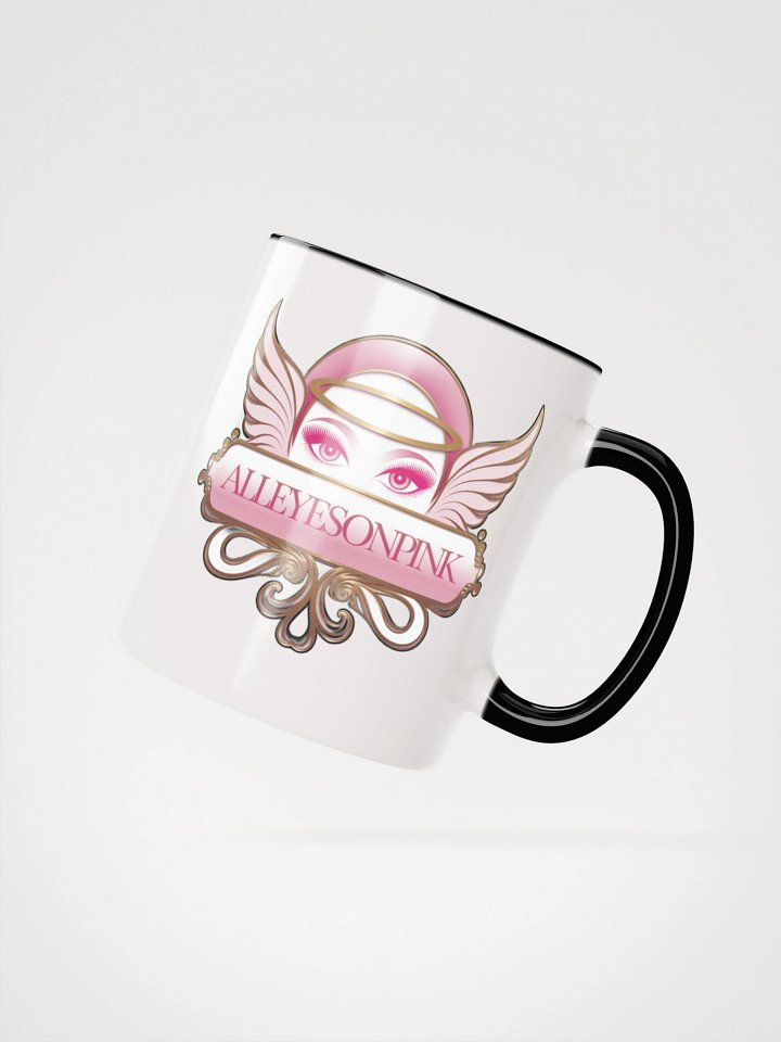 All Eyes on Pink Ceramic Mug product image (16)