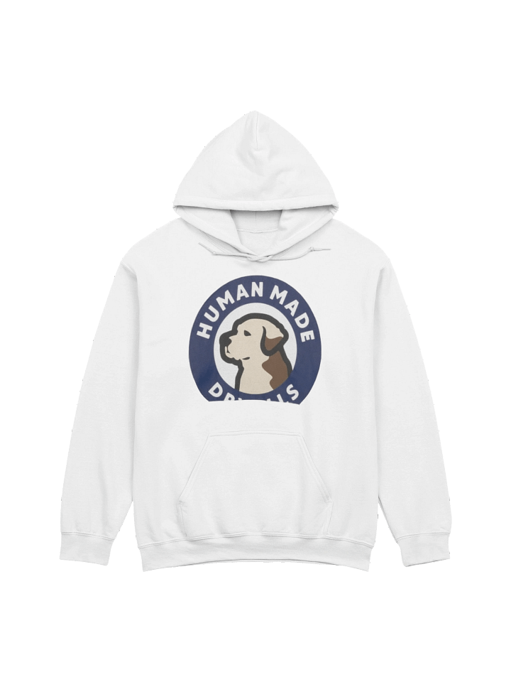 Human Made Heavy Oversized Dog White Hoodie product image (1)