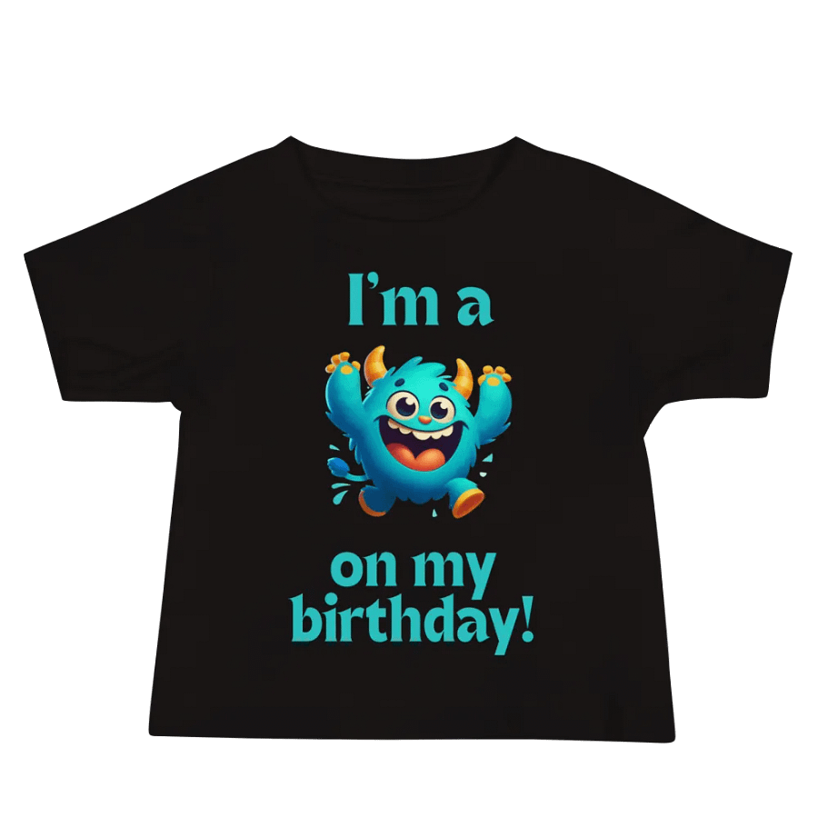 Birthday Monster Baby Tee product image (4)