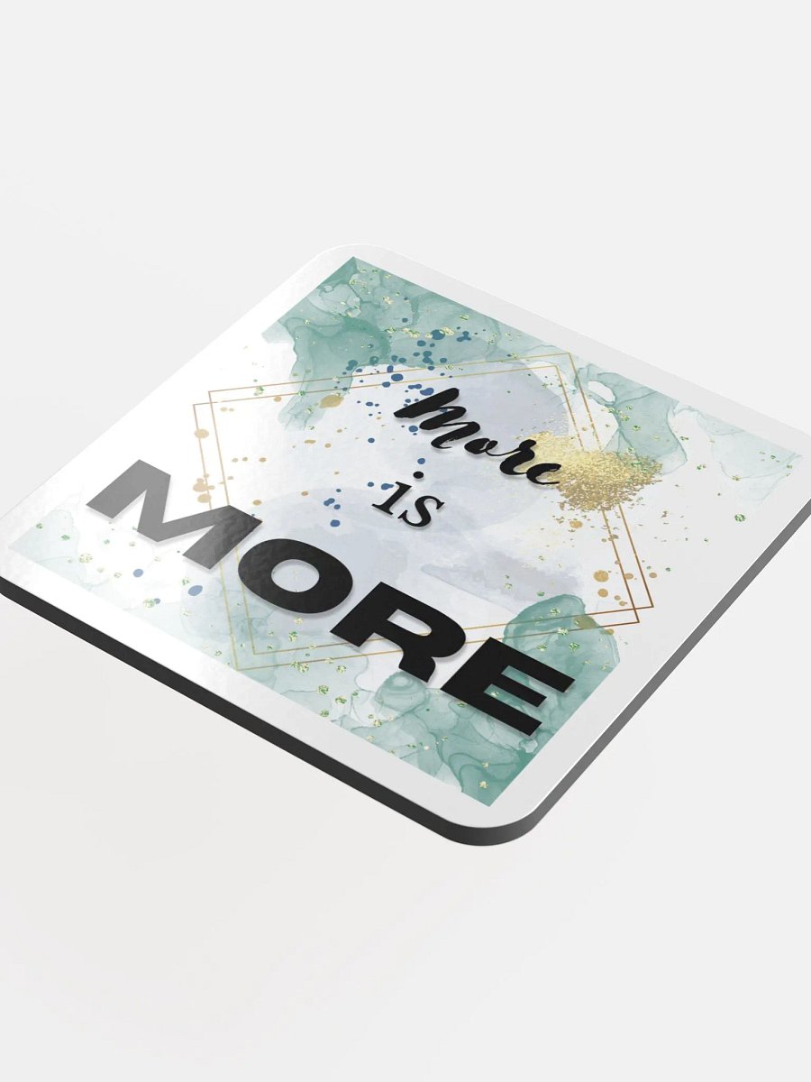 More is MORE Green Coaster product image (4)