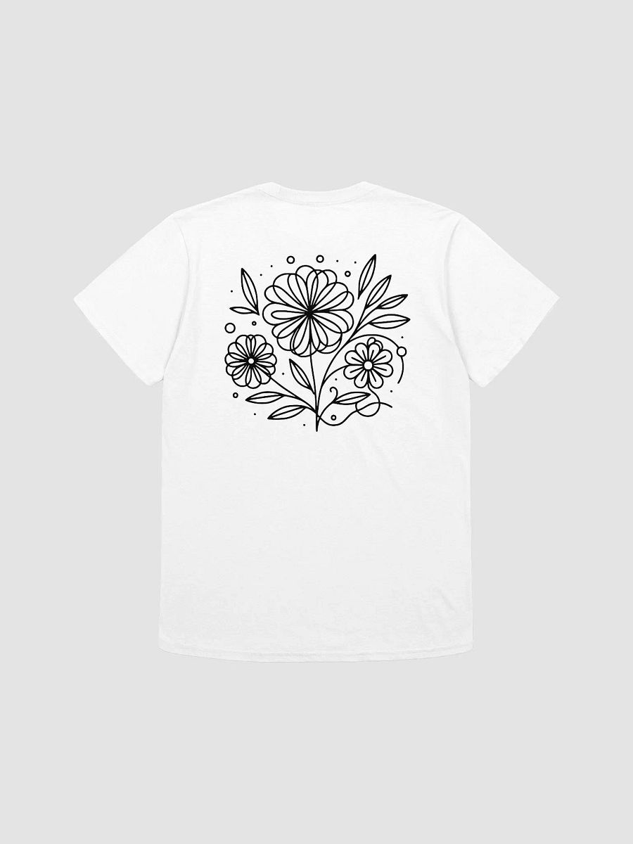 Line Art Flower T-Shirt product image (4)