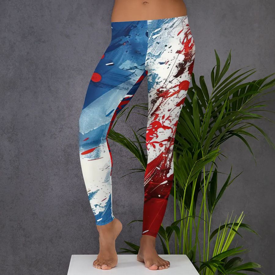Star-Spangled Splatter Leggings product image (5)