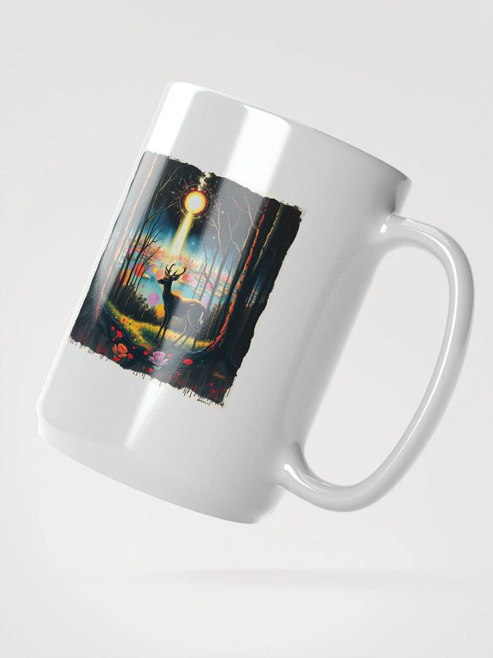 Radiant Cityscape Deer Mug product image (2)