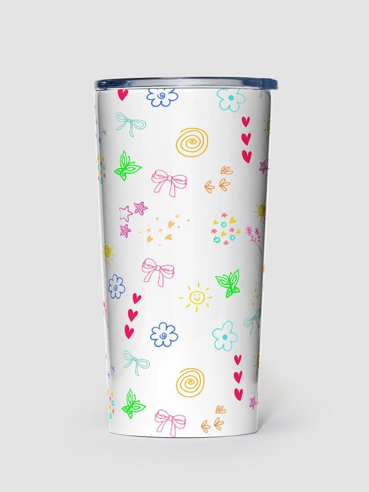 Doodles 20oz Stainless Steel Tumbler product image (2)