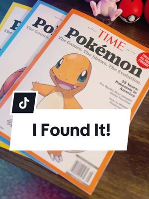 I CANT BELIEVE I FOUND THE 4th VERSION. My collection is complete! #timemagazine #timecover #pokemon #pokemonday2024  @Pokémon Company Int’l 