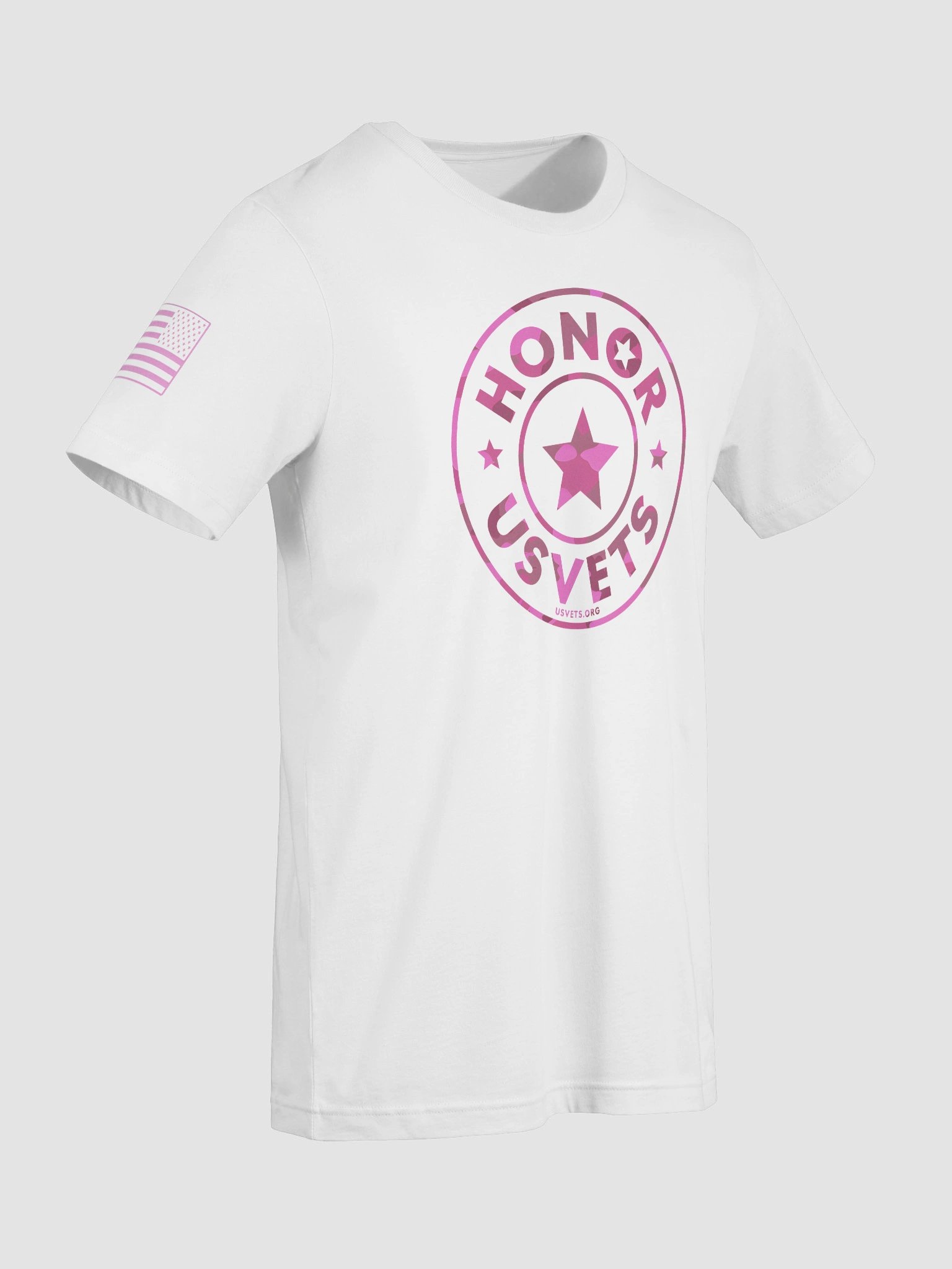 Pink HONORUSVETS Star Tee product image (33)
