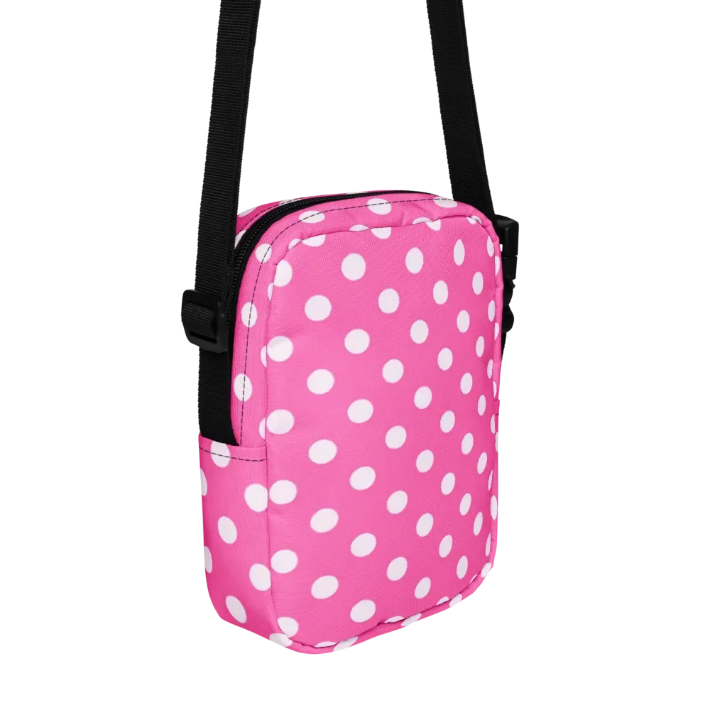 Pink Polka Dot Crossbody Bag product image (3)