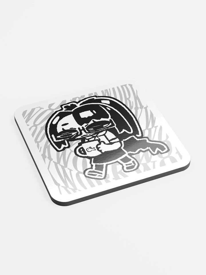 (Over)Work Coaster Grey product image (2)