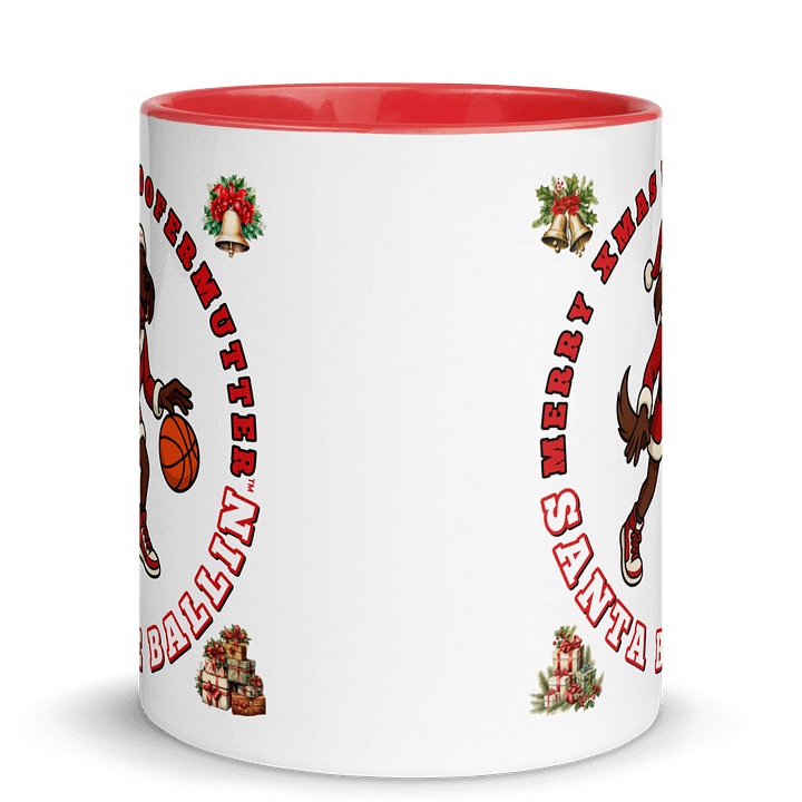 WooferMutter™ Santa Be Ballin Xmas Mug - Labrador Female product image (8)