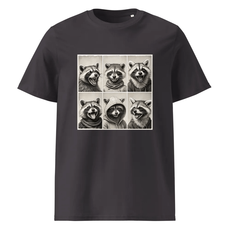 Expressive Raccoons Organic Cotton Tee product image (3)