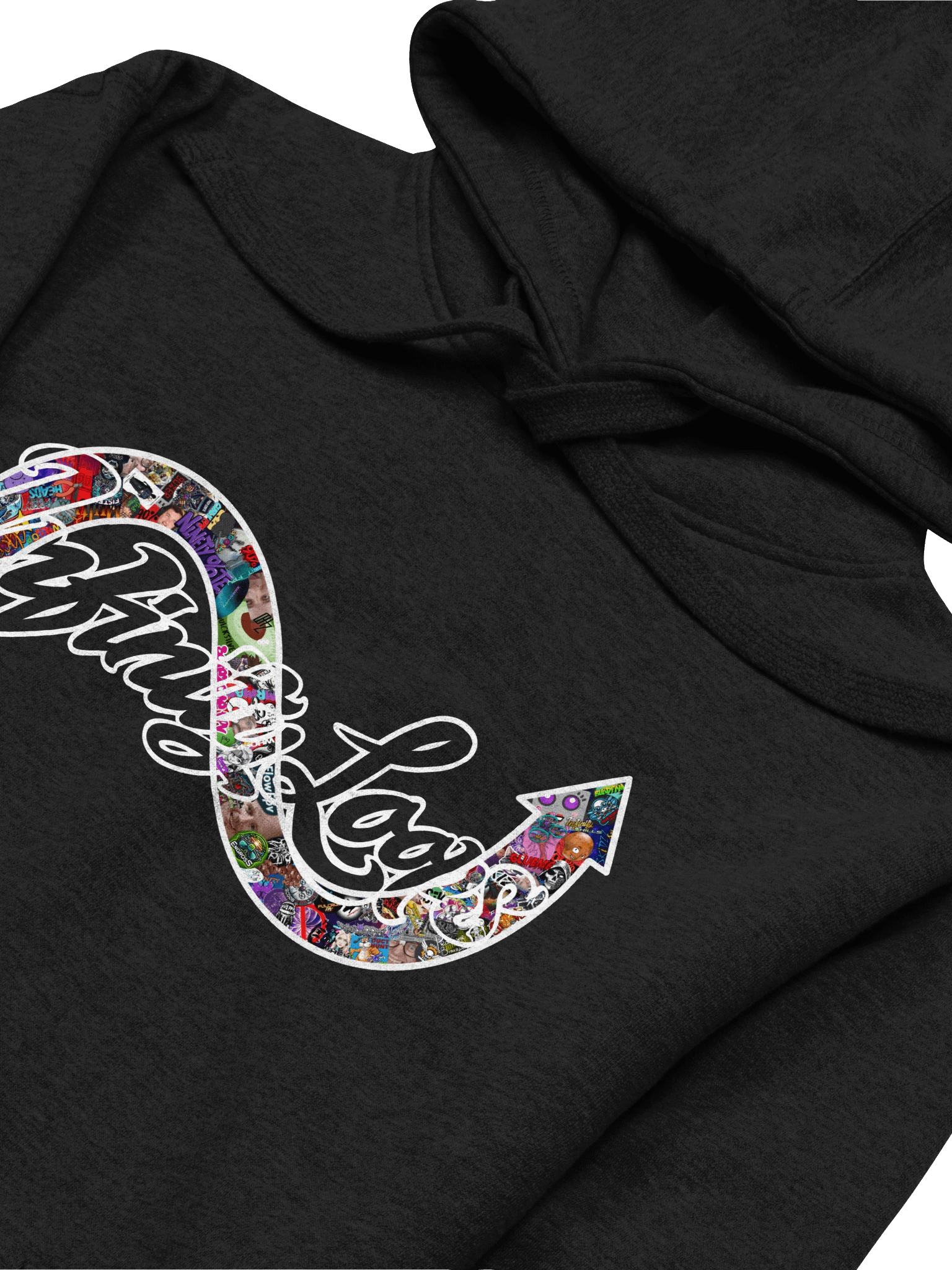 90%er Simplified Sticker Bomb Hoodie product image (17)