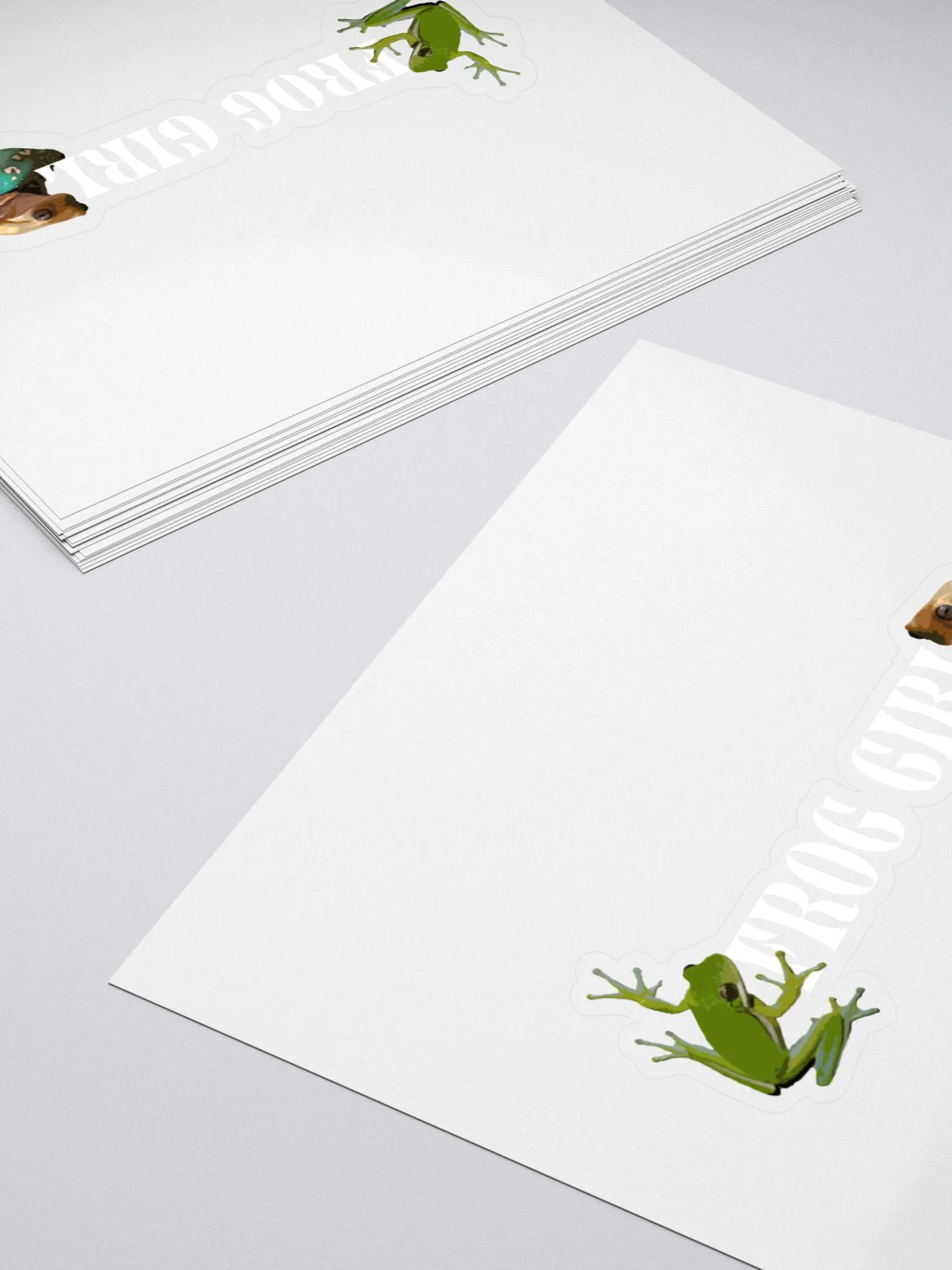Frog Girl stickers product image (16)