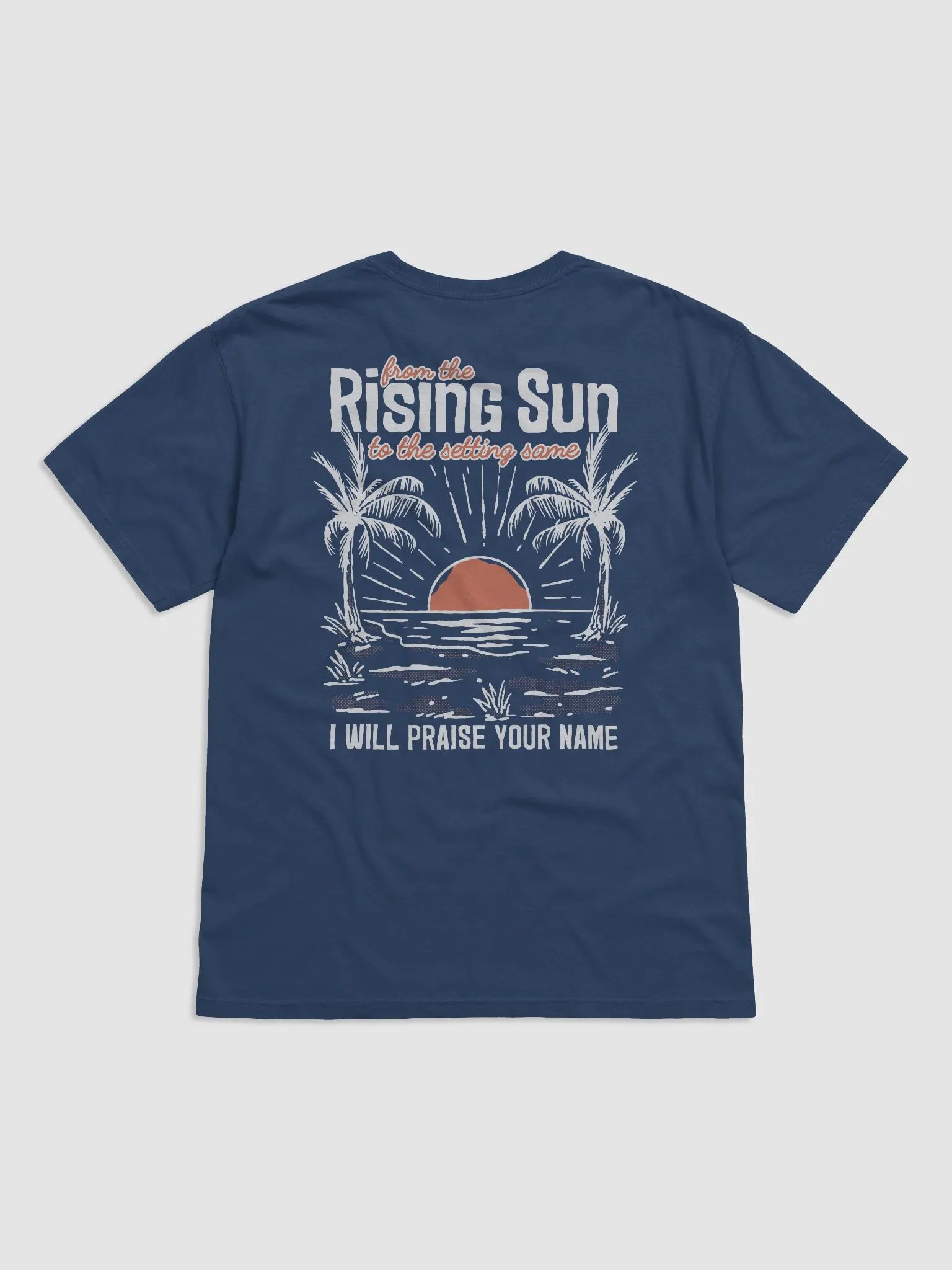 Praise Your Name - Psalm 113:3 Tee - Dark Colors product image (2)