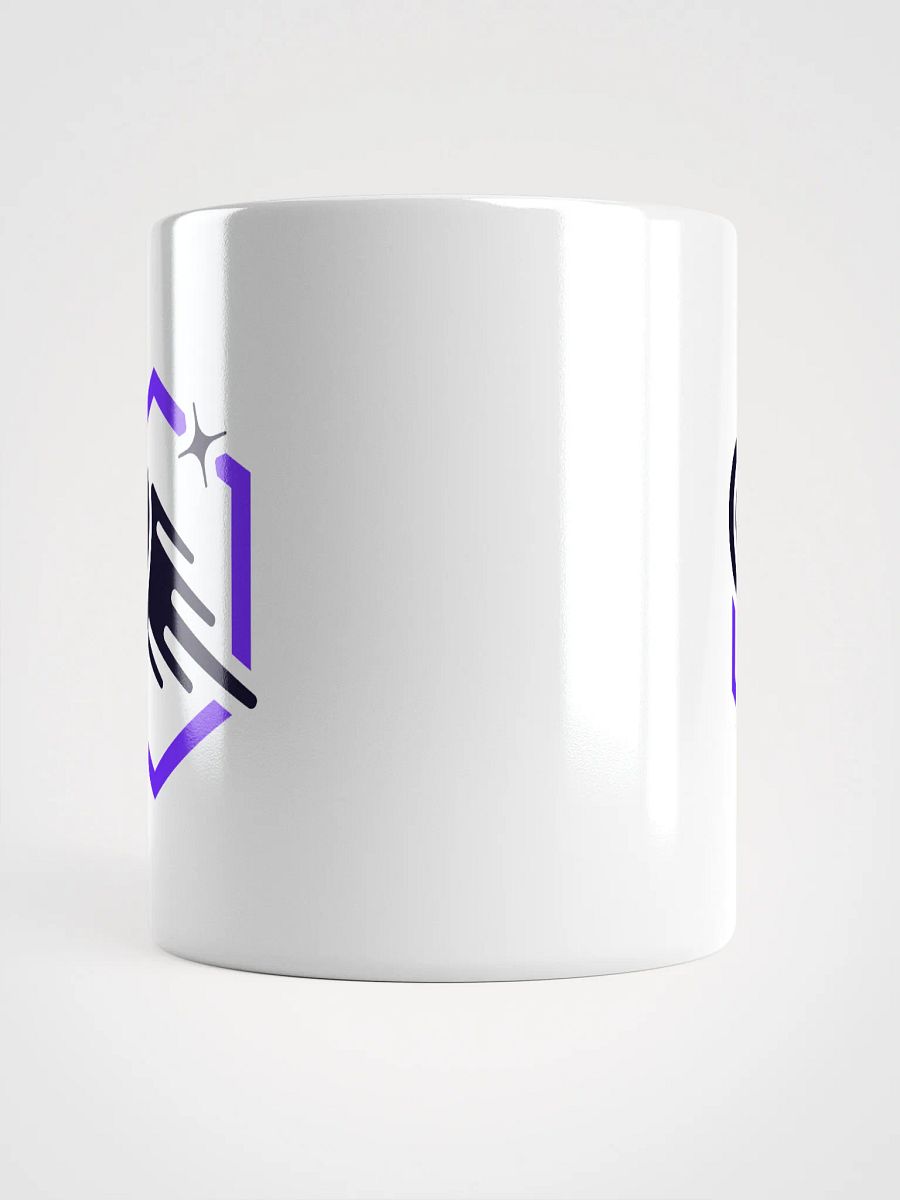White Ceramic Mug (Color Logo) product image (5)