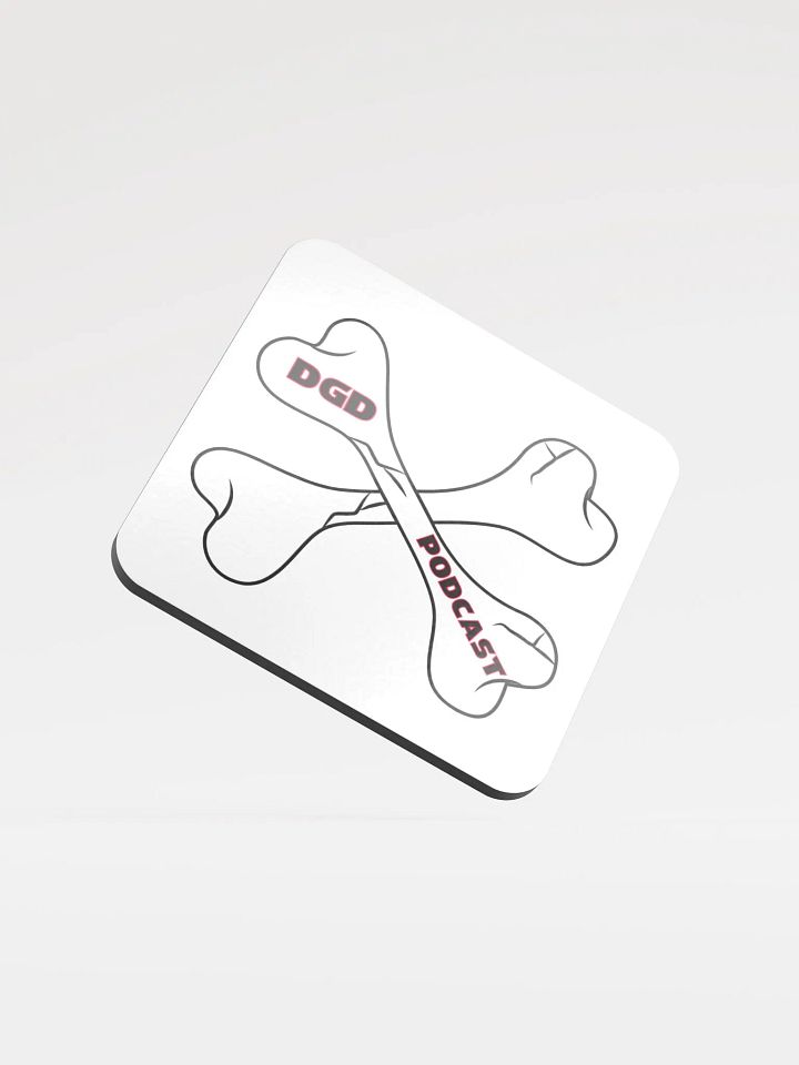 DGD Podcast Crossbones Coaster product image (1)