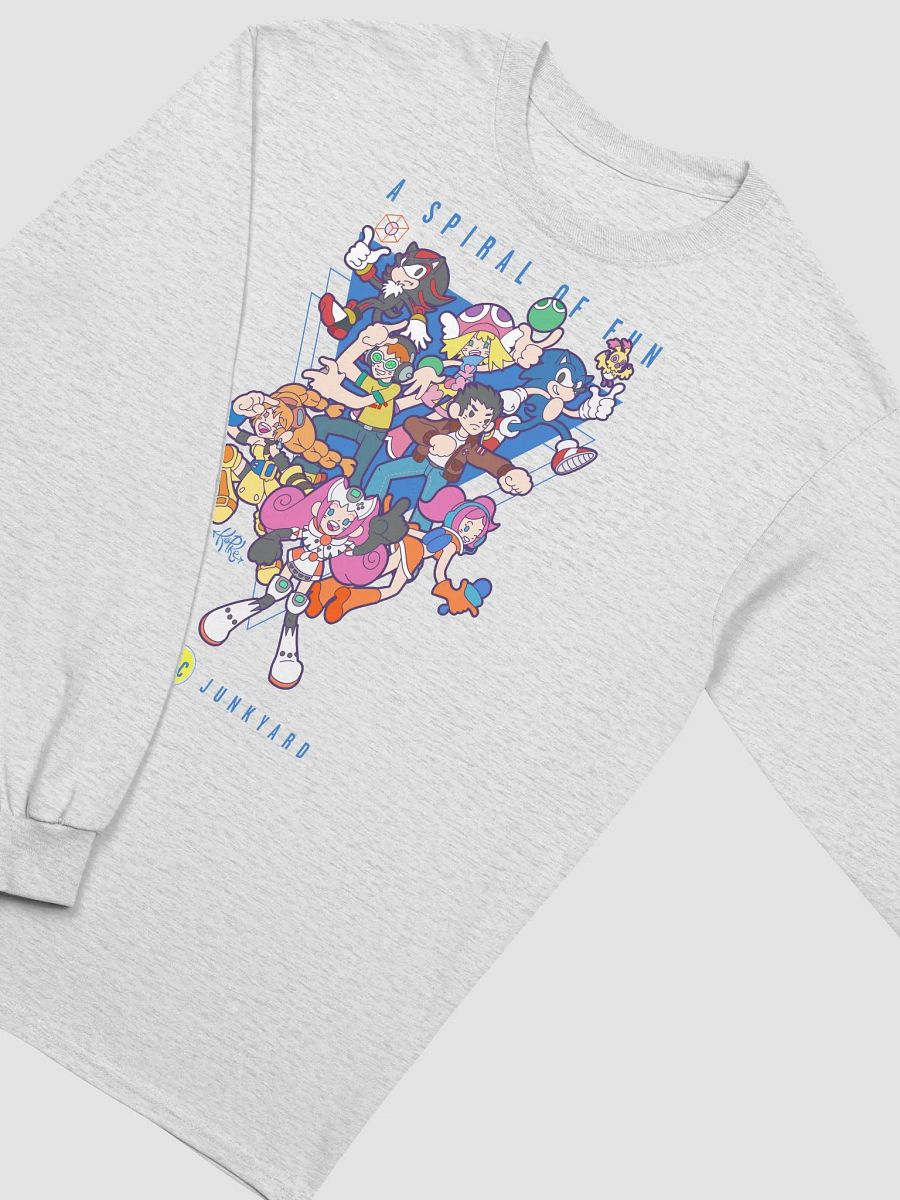 A Spiral of Fun Long Sleeve T-shirt (No Sleeve Print) - The DC Junkyard x From Ashes to Fire product image (2)
