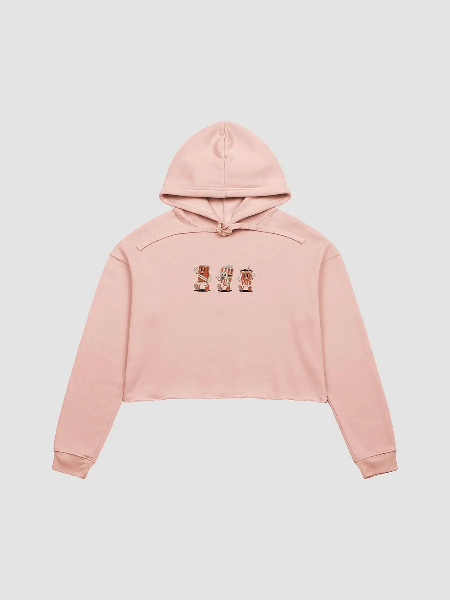 Pastel crop hoodie outlet