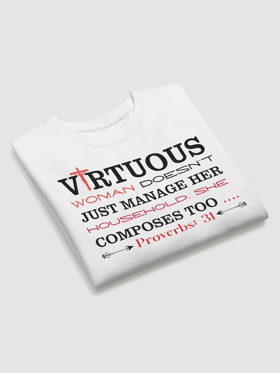 Virtuous Woman Inspirational Comfort Heritage Sweatshirt product image (9)