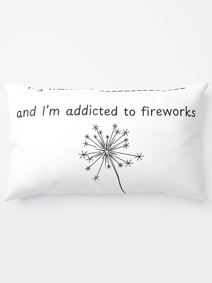 Addicted to Fireworks All-Over Print Pillow product image (10)