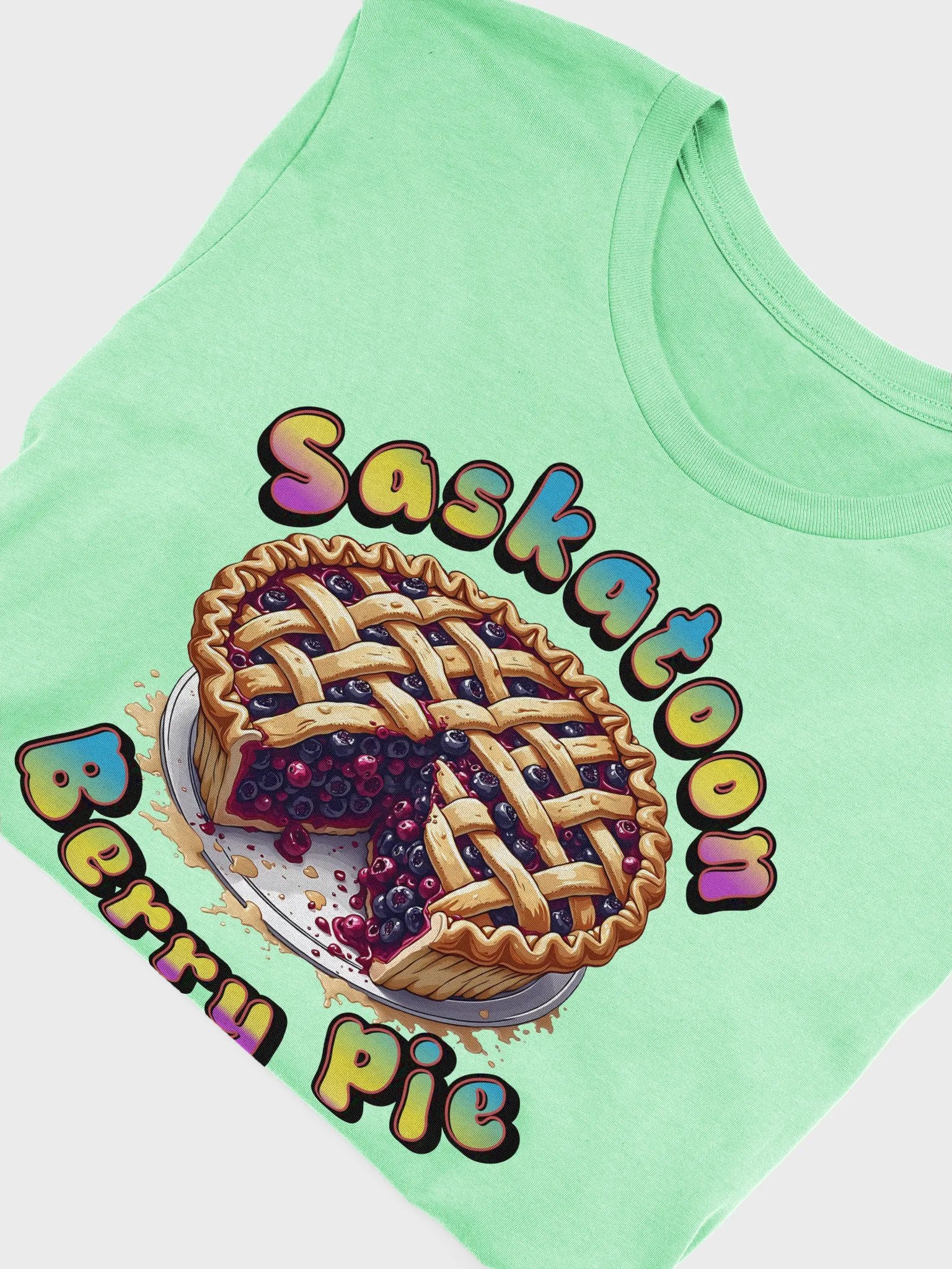 Saskatoon Berry Pie Delight T-Shirt product image (3)