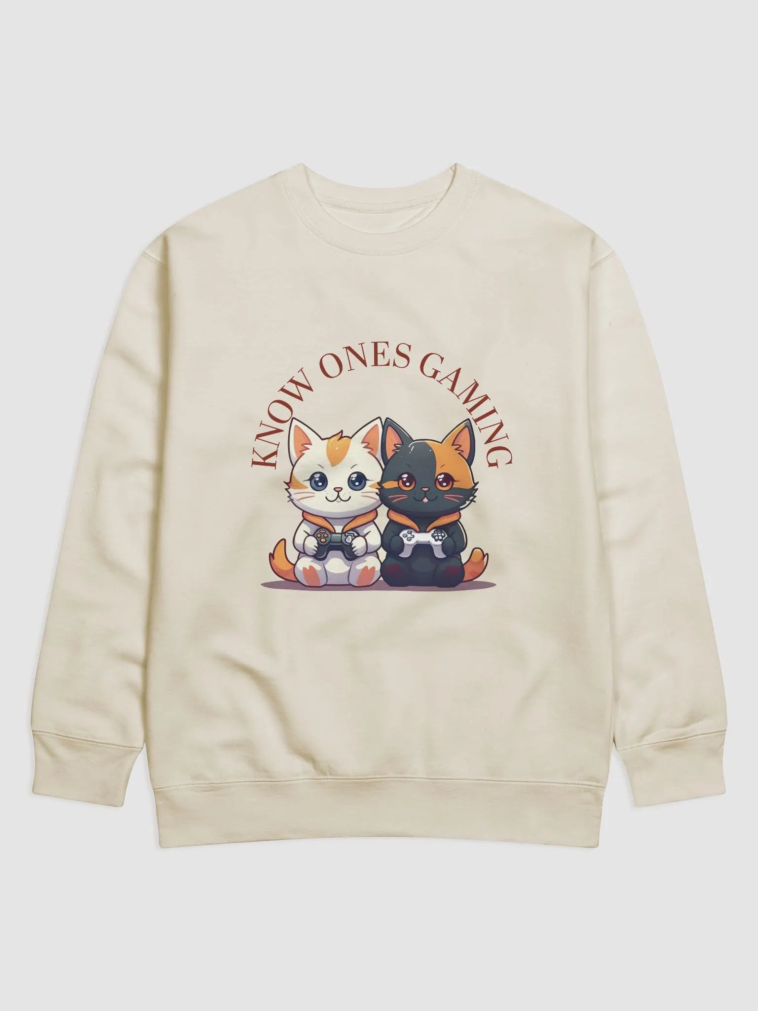 Know Ones Gaming Kitten Crew Long Sleeve product image (2)