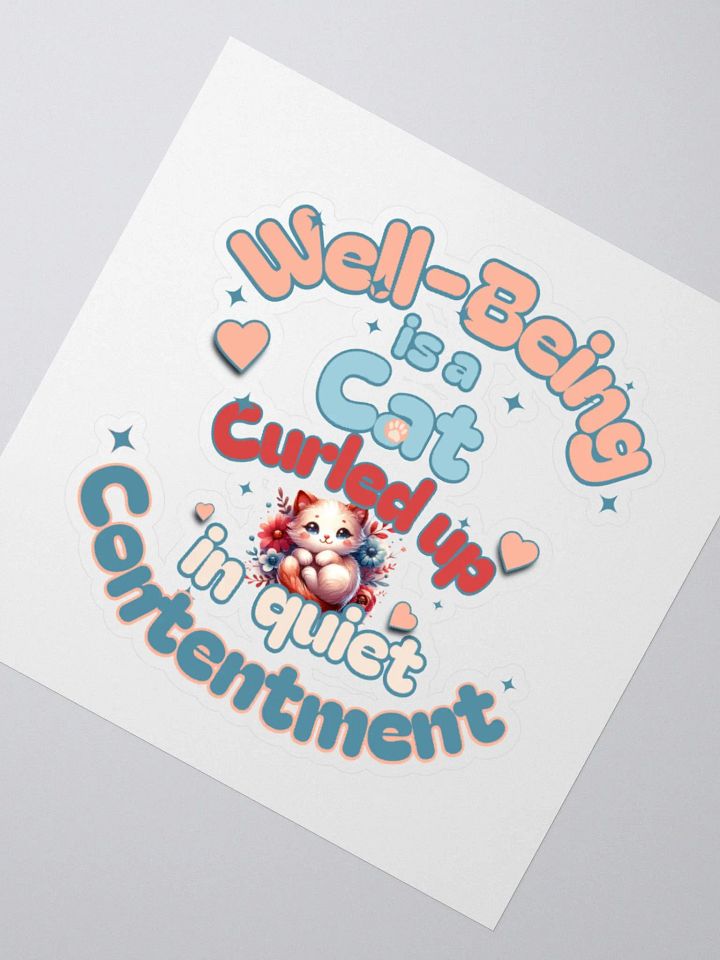 Quiet Contentment Sticker Set product image (2)