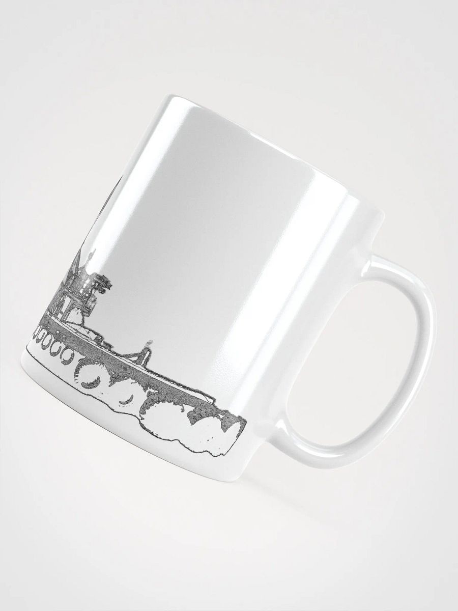 FOSS Tugboat Sketch Glossy Mug 11oz product image (4)