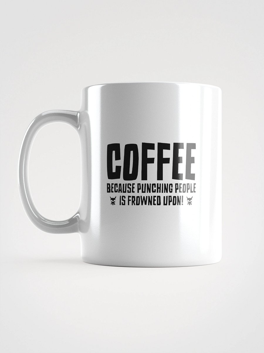 Punching People Is Frowned Upon Coffee Mug product image (17)