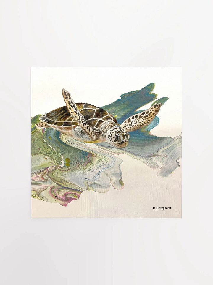 Swimming Free Print product image (2)