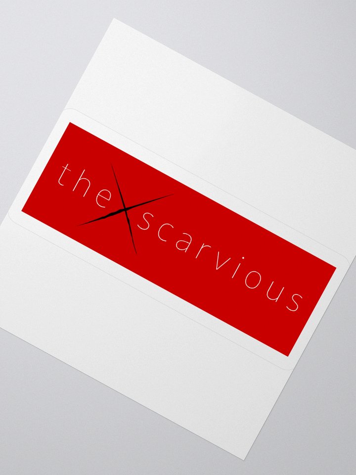 Xscarvious Kiss Cut Sticker - Full Logo product image (5)