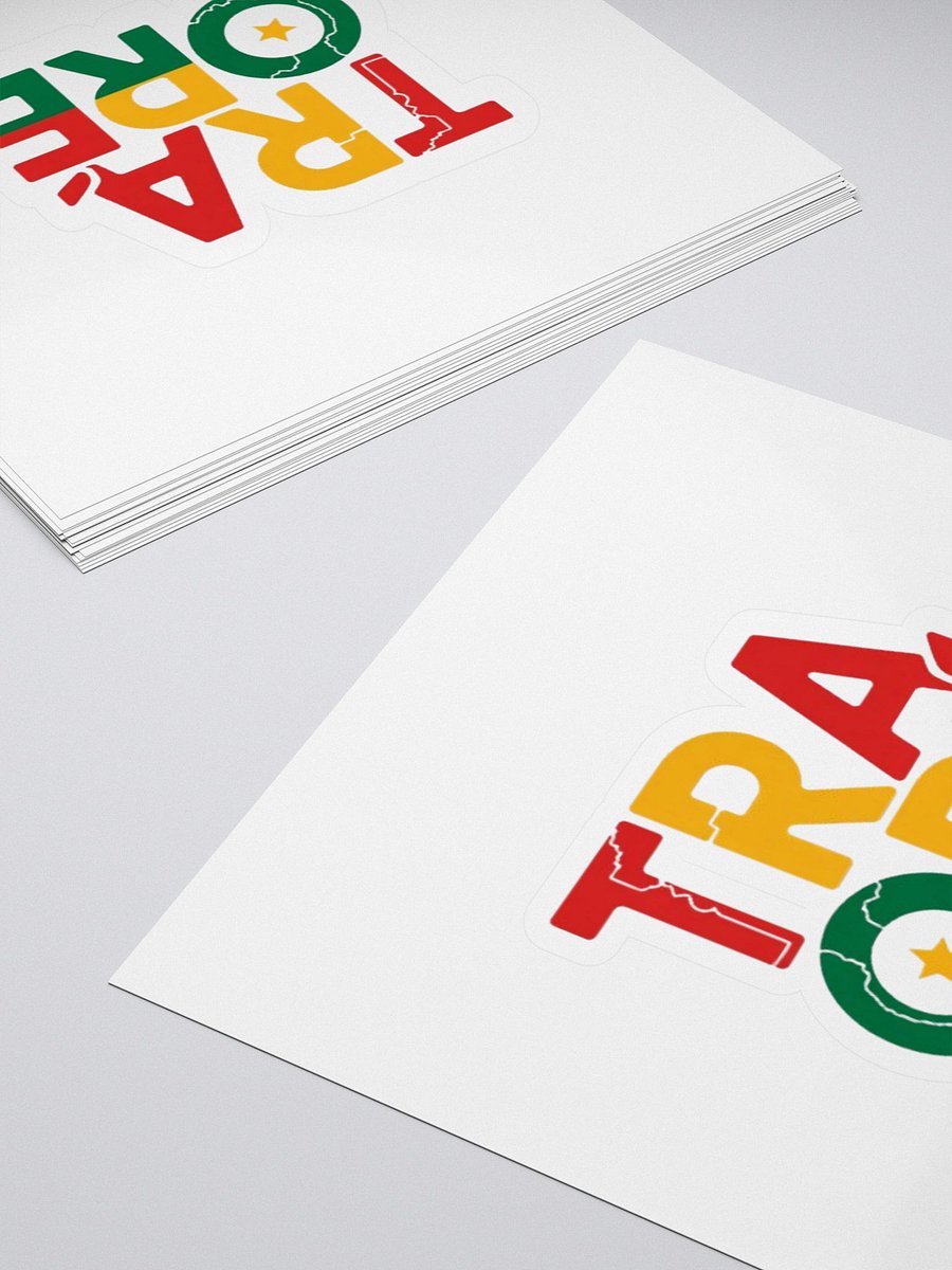 Traore Burkina Faso African Africa for Ibrahim Traoré Sticker product image (4)