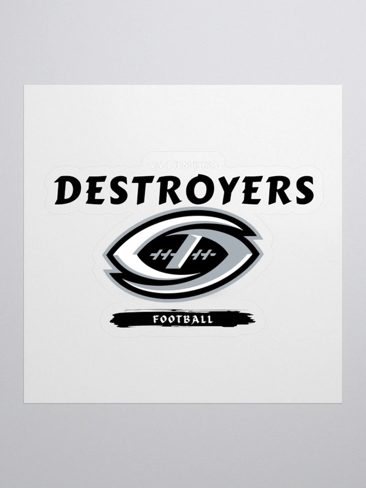 Columbus Destroyers Stickers product image (1)