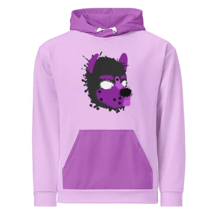 Pup Splatter Hoodie - Purple product image (1)