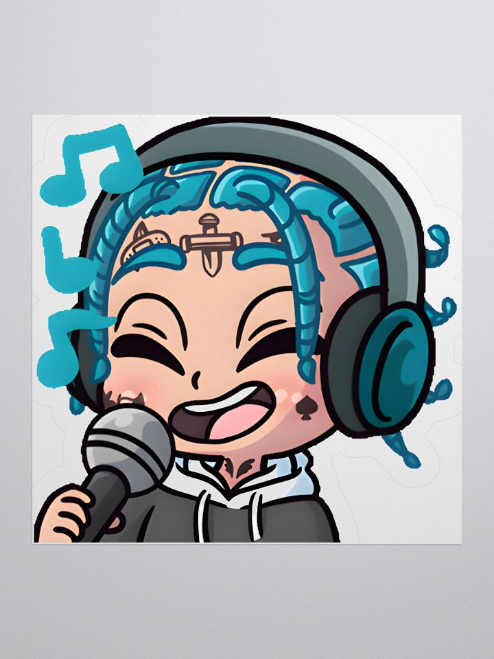 Todd Singing Sticker product image (1)