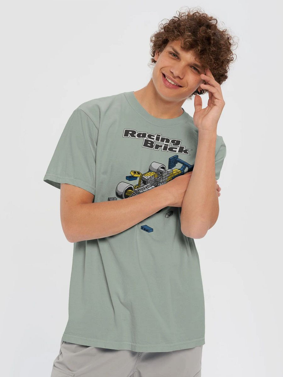 RacingBrick race car heavyweight t-shirt product image (25)