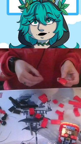 I can not keep count of these jumpscares | #diahuntergirl on #twitch #jumpscare #streamer #clips #lego #legobuilding