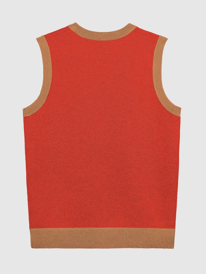 Red Holiday Vest product image (10)