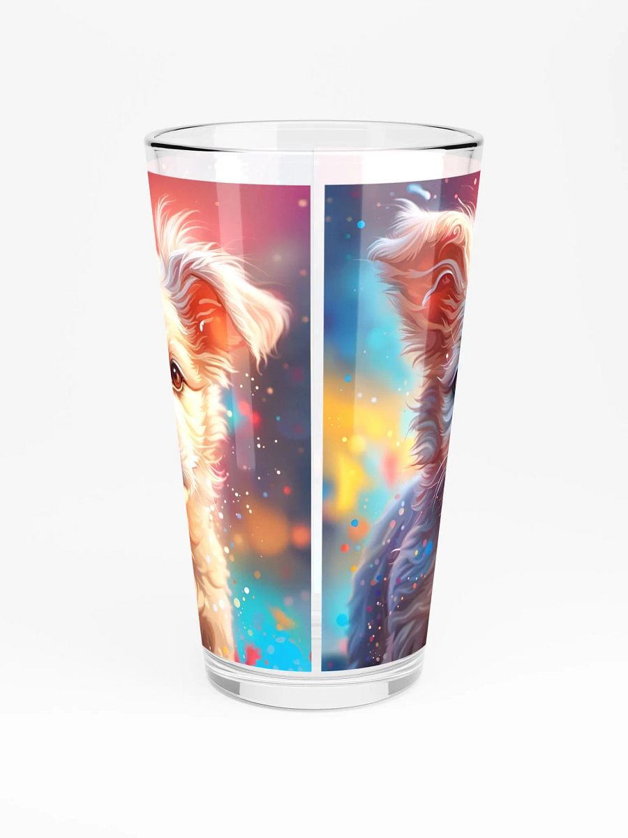 Cute Dog Pint Glass product image (3)