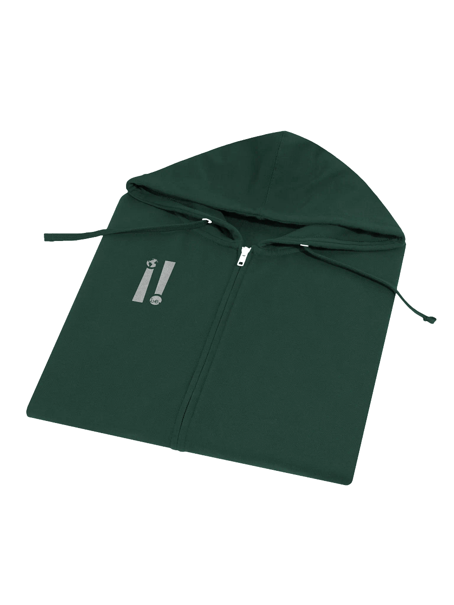 Just Be Simple Logo Zip-Up Hoodie product image (4)