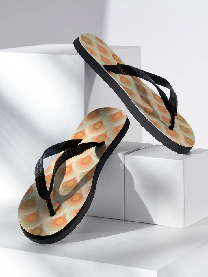 Retro Sunset Custom Flip-Flops product image (2)