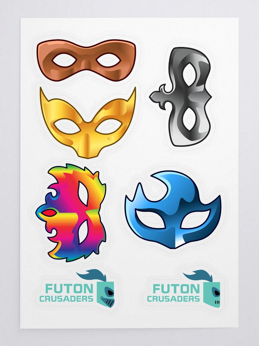 Mask Collection Sticker Sheet product image (3)