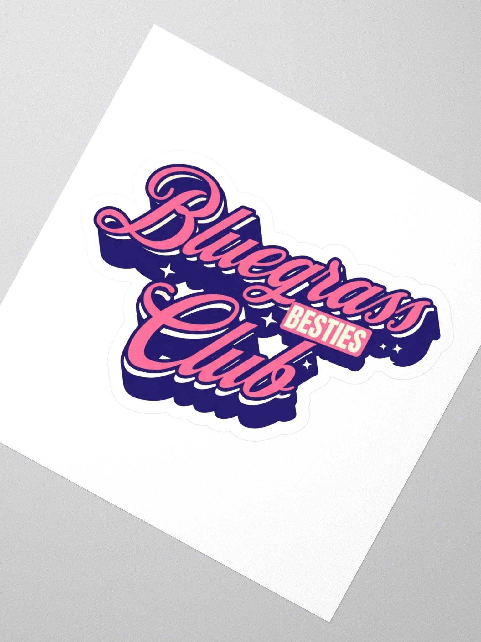 Bluegrass Besties Kiss Cut Stickers product image (2)