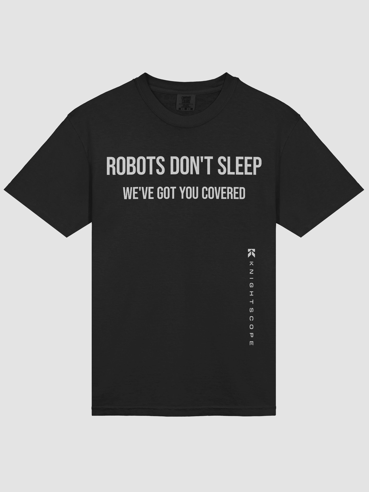Robots Don't Sleep: The Ultimate Cotton Tee product image (6)