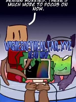 ‧▸ “Throw away your most benign worries. There's much more to focus on now. ” - Vial ‧▸ Start reading now: https://wishesofthealtar.xyz/ #OSC #objectshows #objectshowcommunity #osccomic #wishesofthealtar #WOTA #objectshowcomic