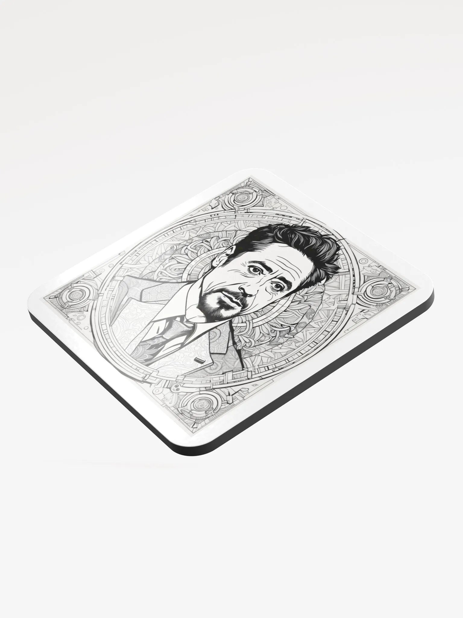 Dapper Gentleman Cork Coaster Set product image (3)