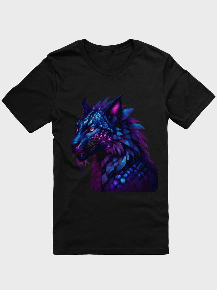 Luminous Wolf Apex hybrid Fantasy T-Shirt product image (1)