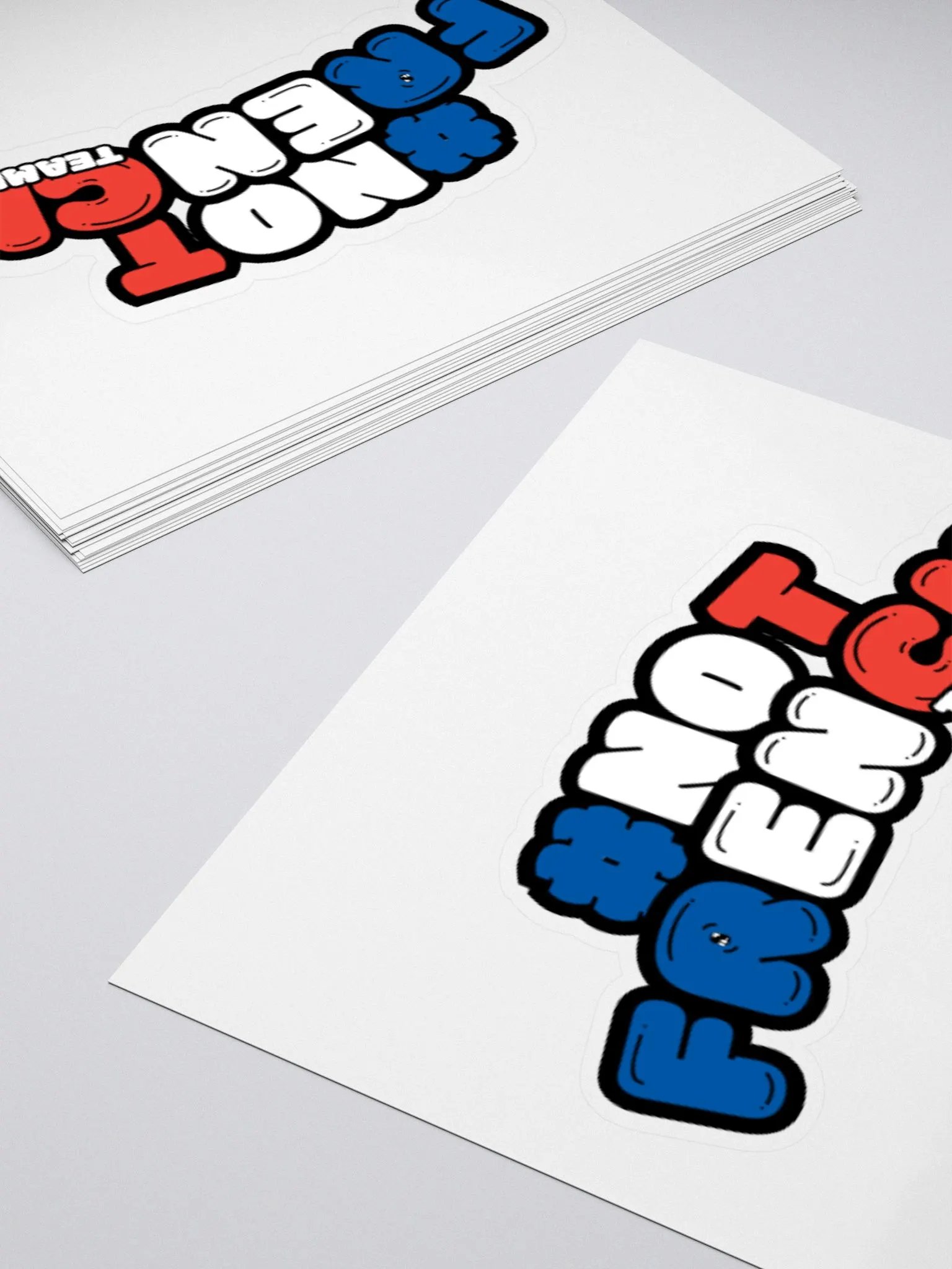 TeamHan - #NotFrench | Sticker product image (4)