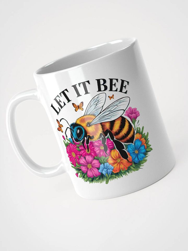 Colorful Let it Bee Flower Mug product image (2)